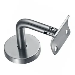 Stainless Steel Handrail Bracket Support Shelf Home Decor Storage Holders Glass Balustrade Stair Wall Glass Mounted Brackets