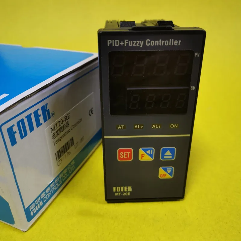 MT20-R-E MT-20E Relay Output FOTEK PID+Fuzzy Microcomputer Control Mode Temperature Controller New & Original 90-265VAC 48*96*80