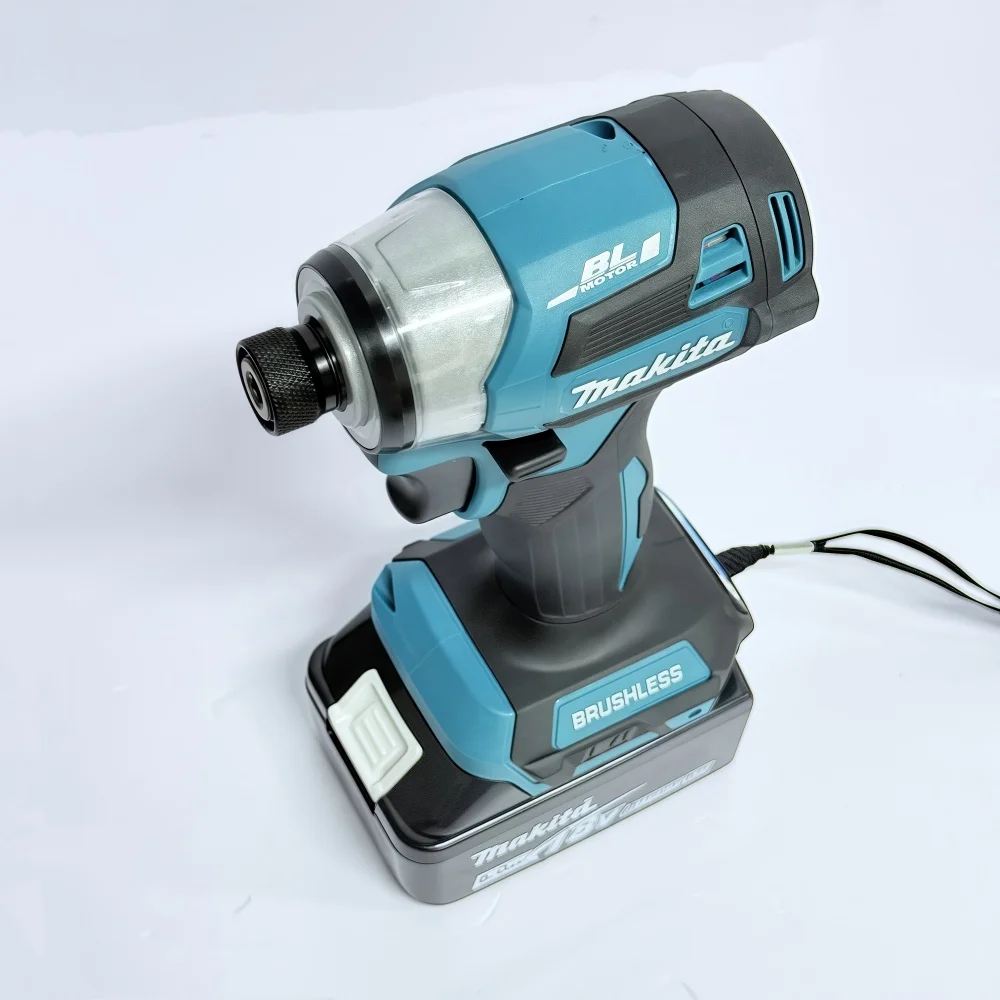 2025 Makita DTD173 bule 18v Brushless Lithium-ion Impact Driver Power Tool Multifunctional Tool, Drill Bit, Power Tool