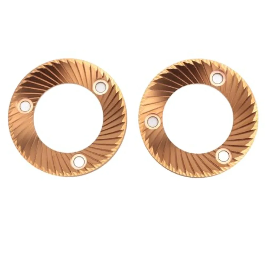

Coffee Grinder Flat Burr Replacement, 64mm, 2-Pack, Compatible with DF64, DF64P, DF64E, DF64V, E5P, E6P, E37J