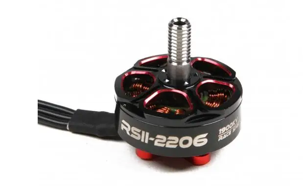 EMAX RSII 2206 RS2206 RSii2206 1700kv 1900KV EZO cuscinetto Titanuim albero motore Brushless per FPV Racing (4 ~ 6S) RC Drone