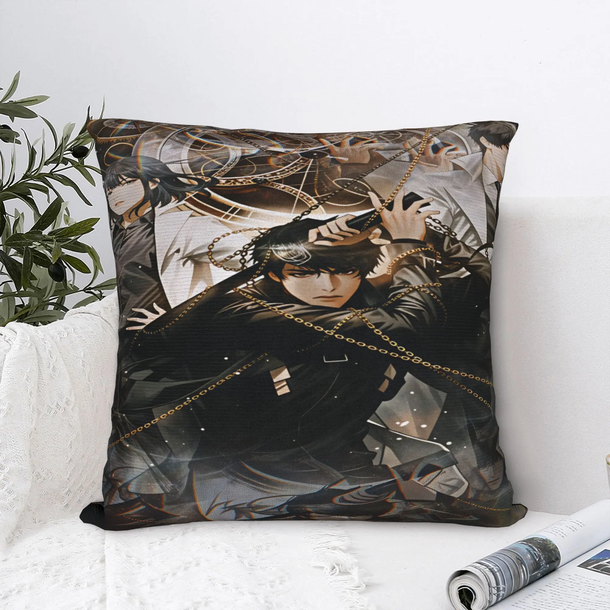 Omniscient Readers Viewpoint Pillow Case  Vintage Pillow Cover Custom Pillowcases For Sofa Couch Bed Living Room