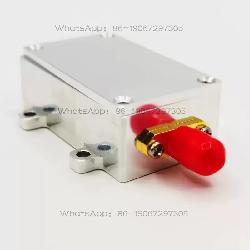 Metal Aluminum Shell, Length 44mm, Width 25mm, Height 16mm RF Box, Anti-interference Metal Box, Installation Legs