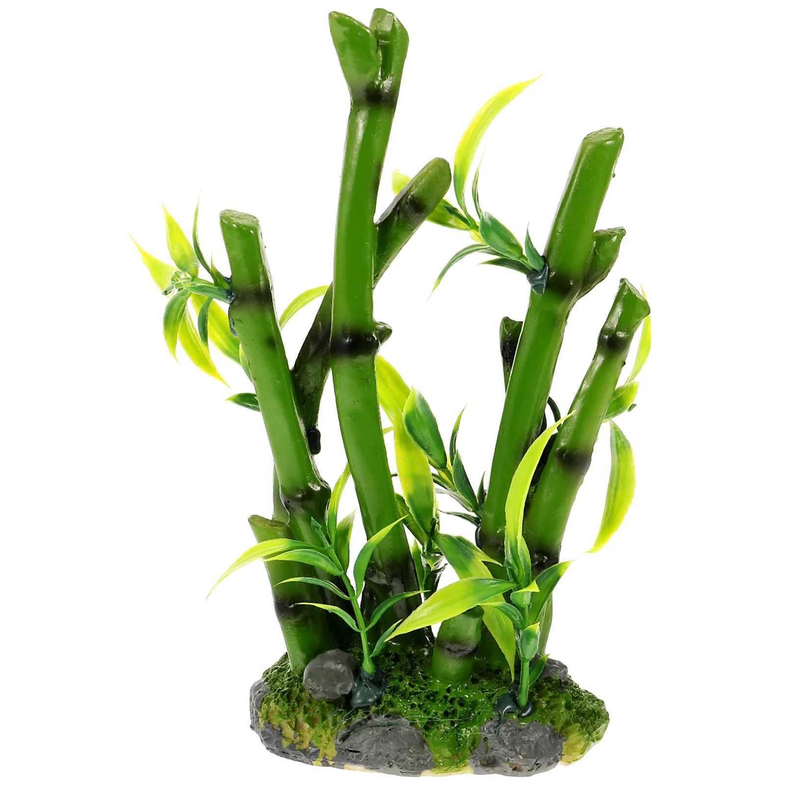 

Artificial Bamboo Ornament Reptile Climbing Plant Turtle Tank Resin Decoration Simulation Plant for Aquarium Reptile Plants