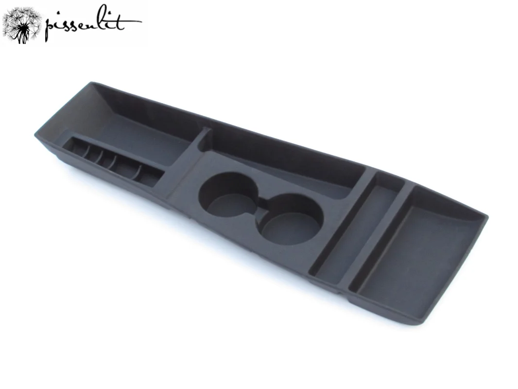 Accessori per la conservazione automatica scatola portaoggetti per Console centrale in Silicone nero per Tesla Model X/S 2012 2013 2014 2015 2016