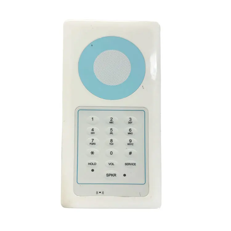 Waterproof ABS Plastic Telephone Full Keypad Intercom Indoor Cleanroom Speaker Telephone