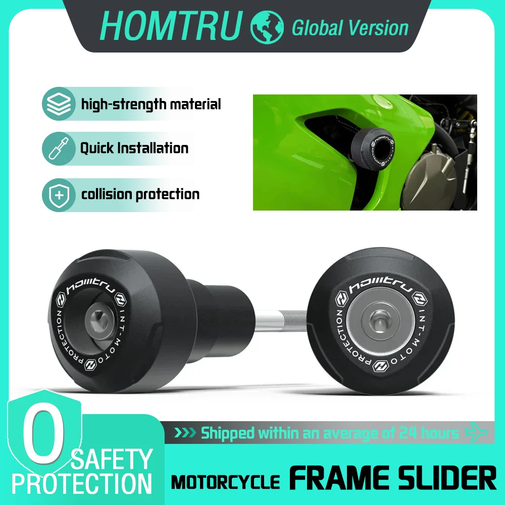 

motorcycle modification frame fork axle slider anti-collision bracket pad accessories For Kawasaki ZX-4R SE ZX-4RR 2023-2025
