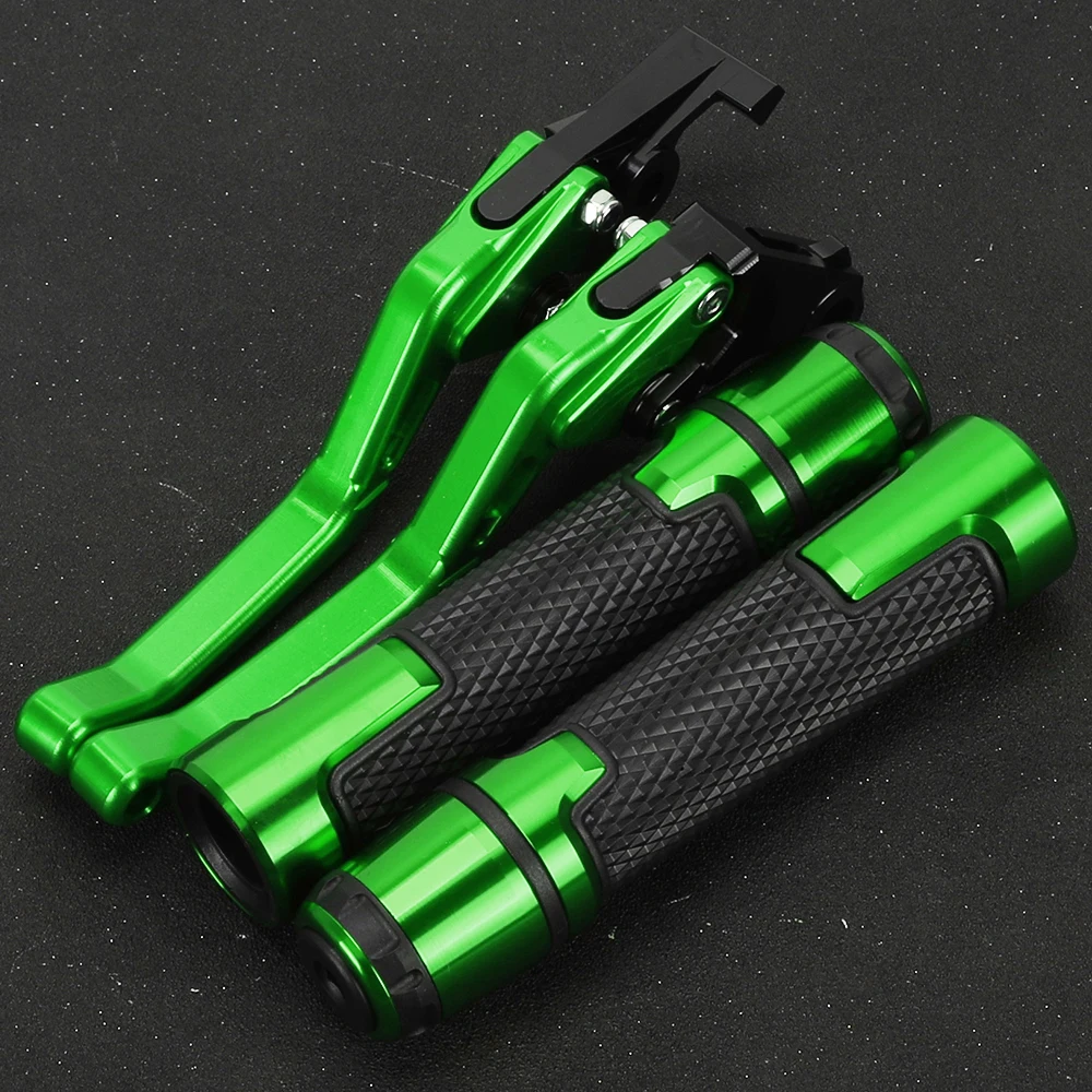 Motorcycle Accessories Brake Clutch Levers Handlebar Hand Grips Ends For Kawasaki NINJA650R NINJA 650R 2017-2024 2023 2022 2021