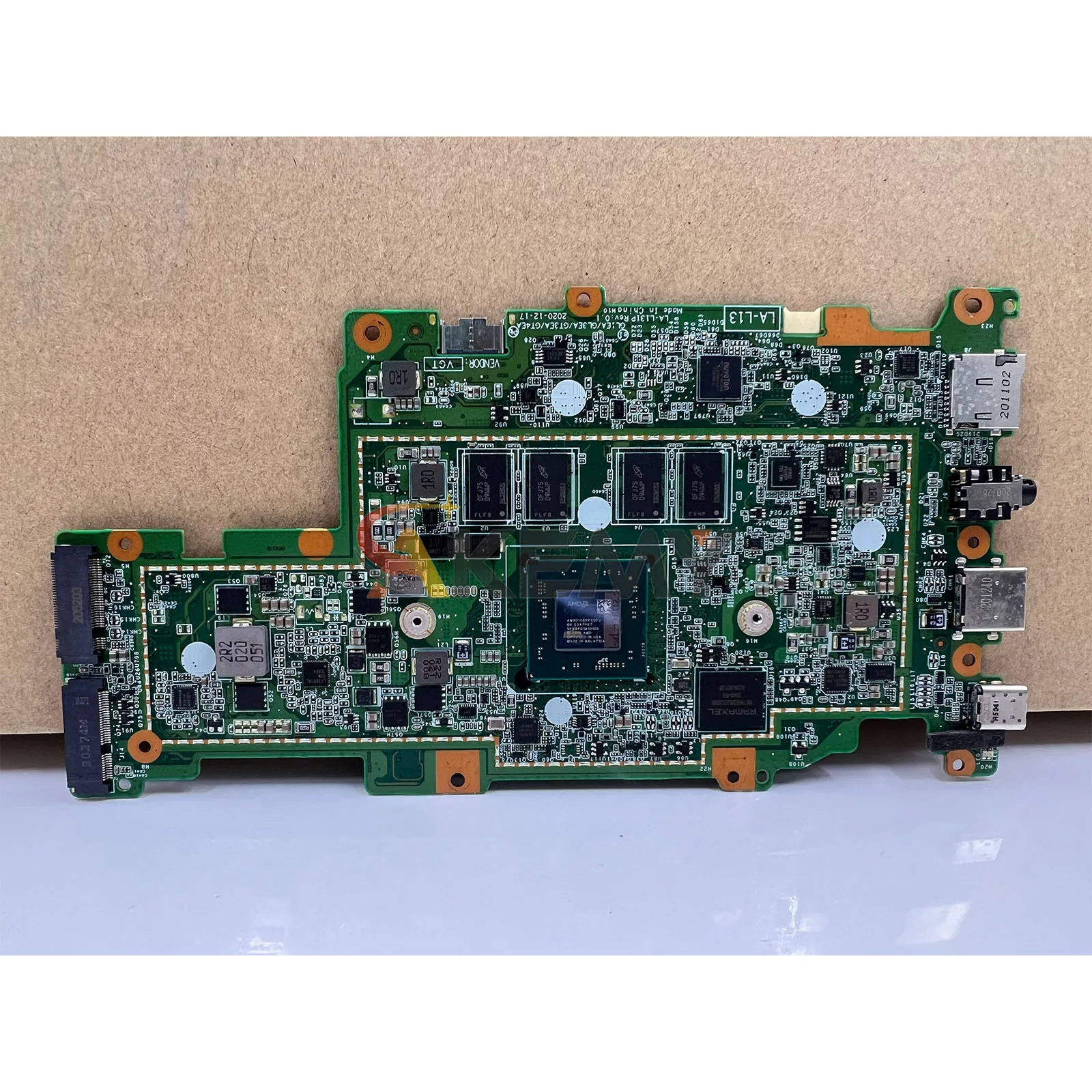 LA-L131P Für Lenovo 14e Chromebook Gen 2 Laptop-Motherboard mit AMD CPU 4 GB 8 GB RAM 32 GB 64 GB SSD 100 % vollständig getestet