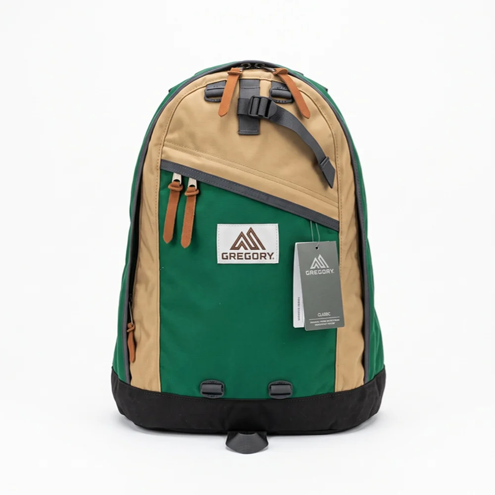 GREGORY Day Pack 26L Causal Backpack Large Capacity Waterproof Nylon Daypack Multi Pocket Daily Outdoor Sports Travel Rucksack