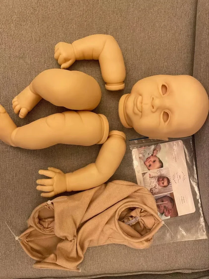

[Start Shipping]EGO 20.5inch Reborn Baby Blank Kit Sebby By Cassie Brace Soft Touch Lifelike DIY Parts