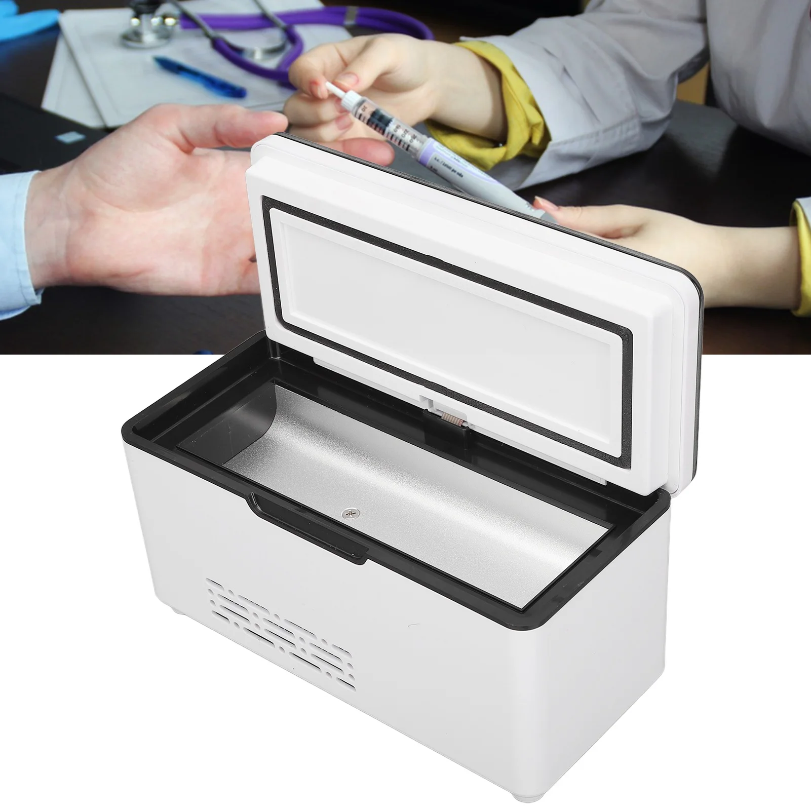 Mini Insulin Cooling Refrigerator Fridge Touch Screen Adjustable Portable Insulin Cooler Refrigerator Box