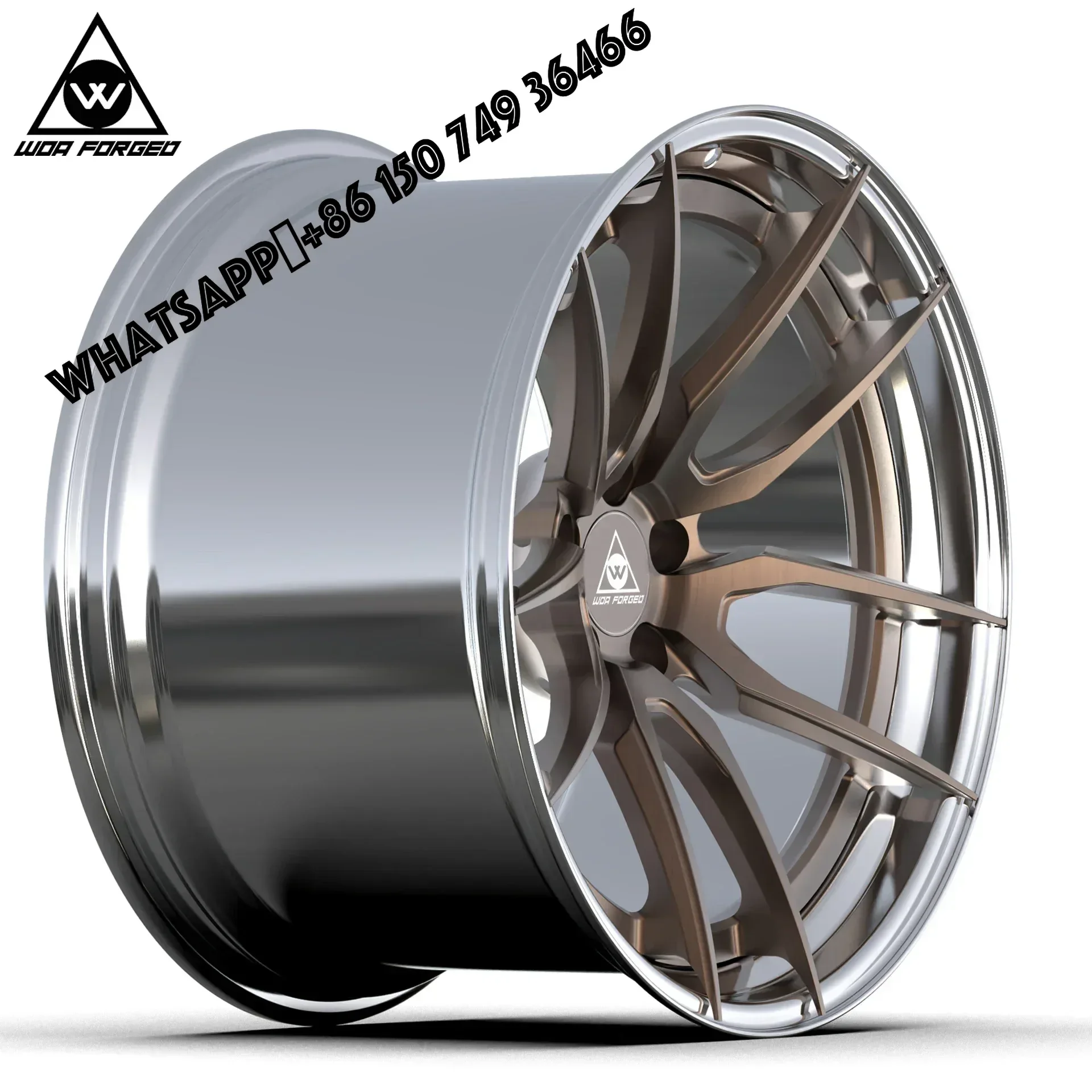 

6061-T6 2-piece 20 21 22 23 Inch Carbon Fibre Wheels Rim Forged Wheels for SF90 911 R8
