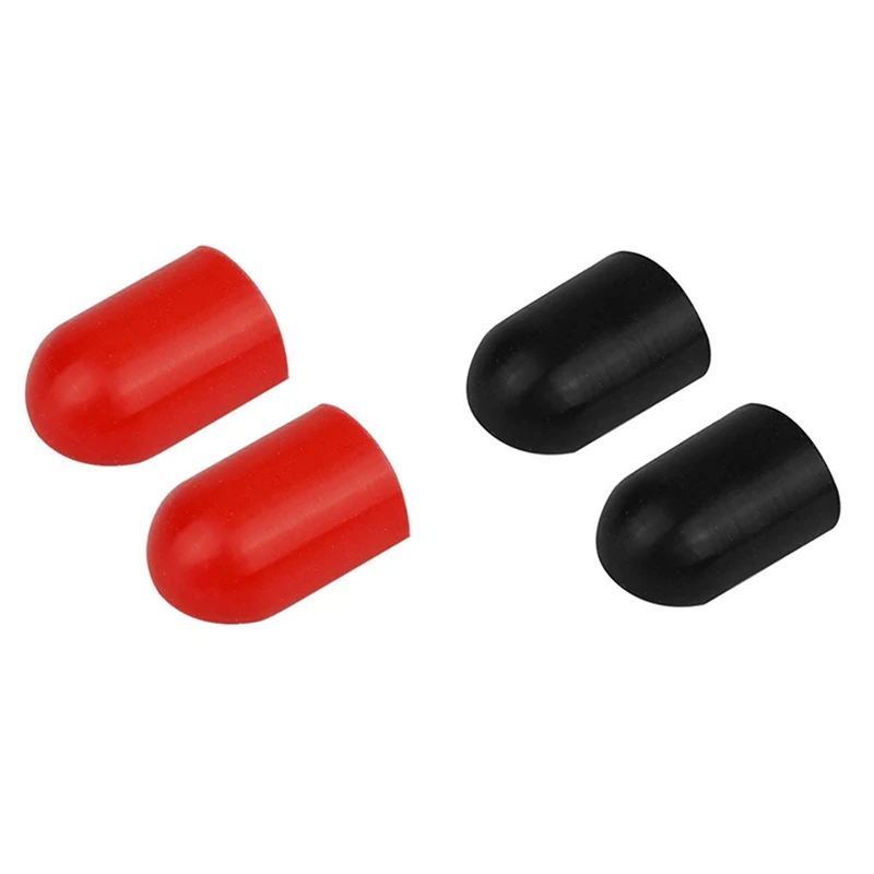 

4Pcs Foot Support Cover Silicone Sleeve For Ninebot Es2 Es4 Millet Xiaomi M365 / M365 Pro Electric Scooter,Red & Black