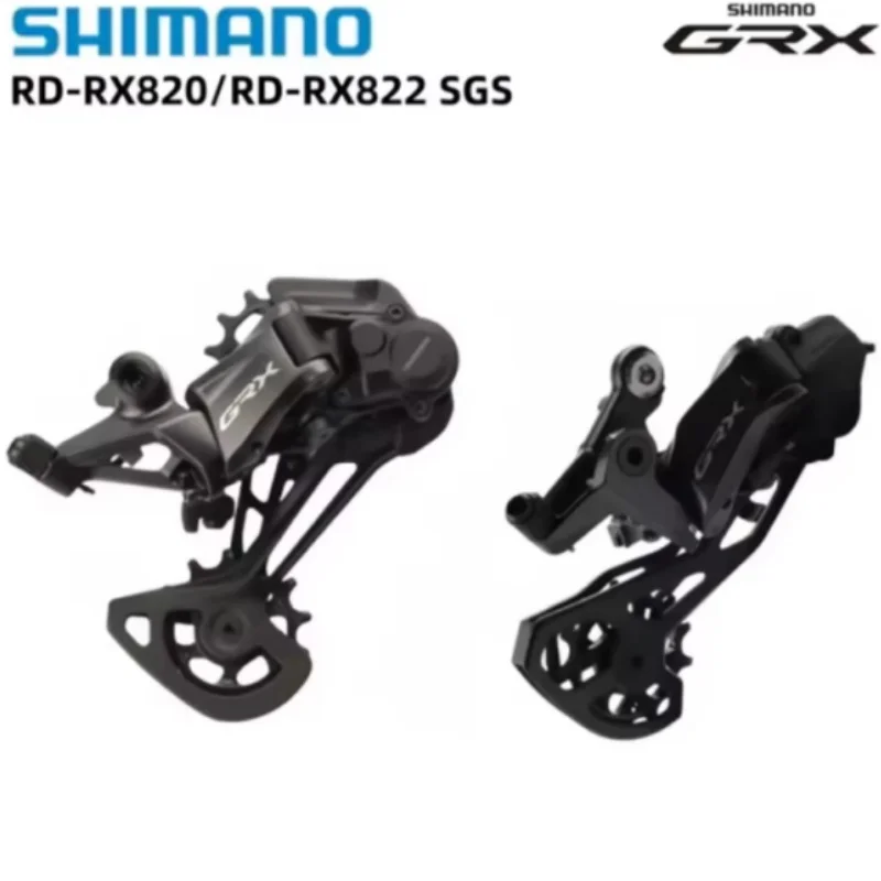 Shimano GRX RD RX820 Rear Derailleur RX822 SGS Long Cage 12 Speed Rear Derailleur SHADOW RD+ For Gravel Bike Bicycle