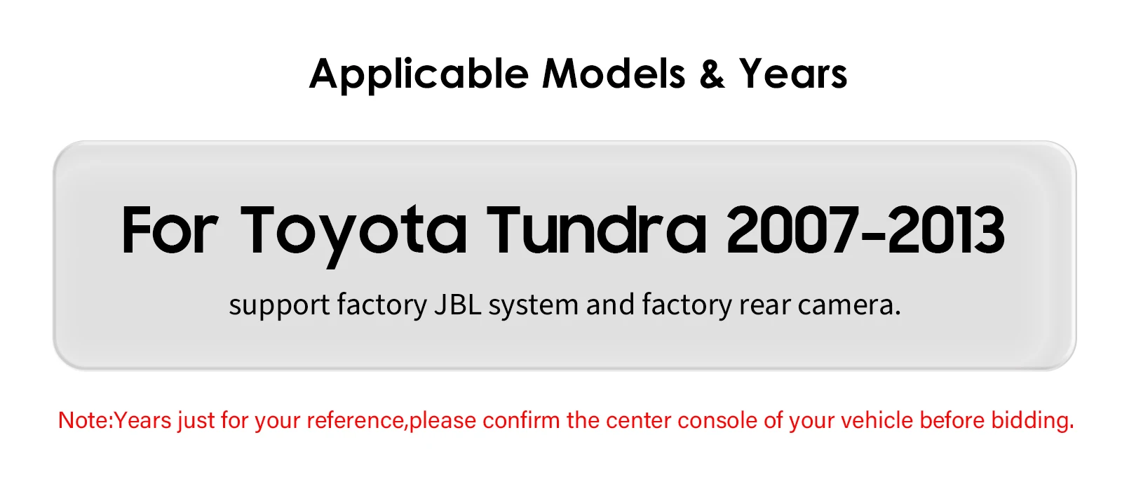 4G LTE Octa Core Android 14 Car Multimedia Player GPS Navigation Support Carplay for Toyota Tundra 2007-2013 Sequoia 2008-2017