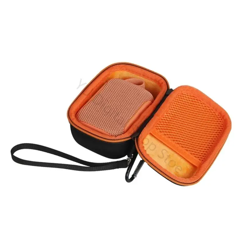 96BA EVA Hard Shell Cover For GO 5 Wireless Speaker Organizers With Customize Fit Interior And Rainproof Zip Closures