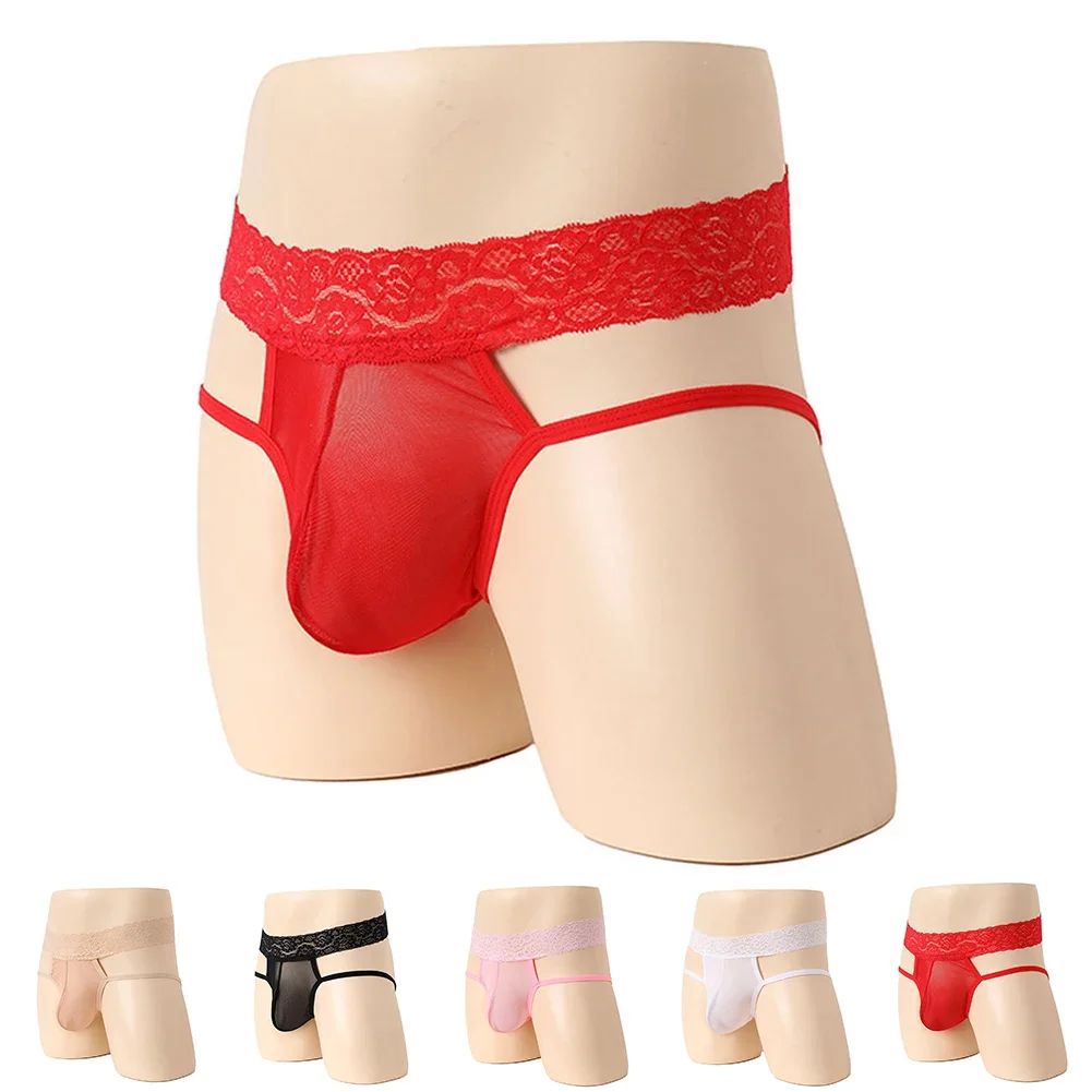 Heren Kanten Strings Etui Braziliaans Ondergoed Laagbouw Seksspeeltjes G String Sissy Slips Van 18 Voor Mannen Onderbroek Unisex Zijde Pantie