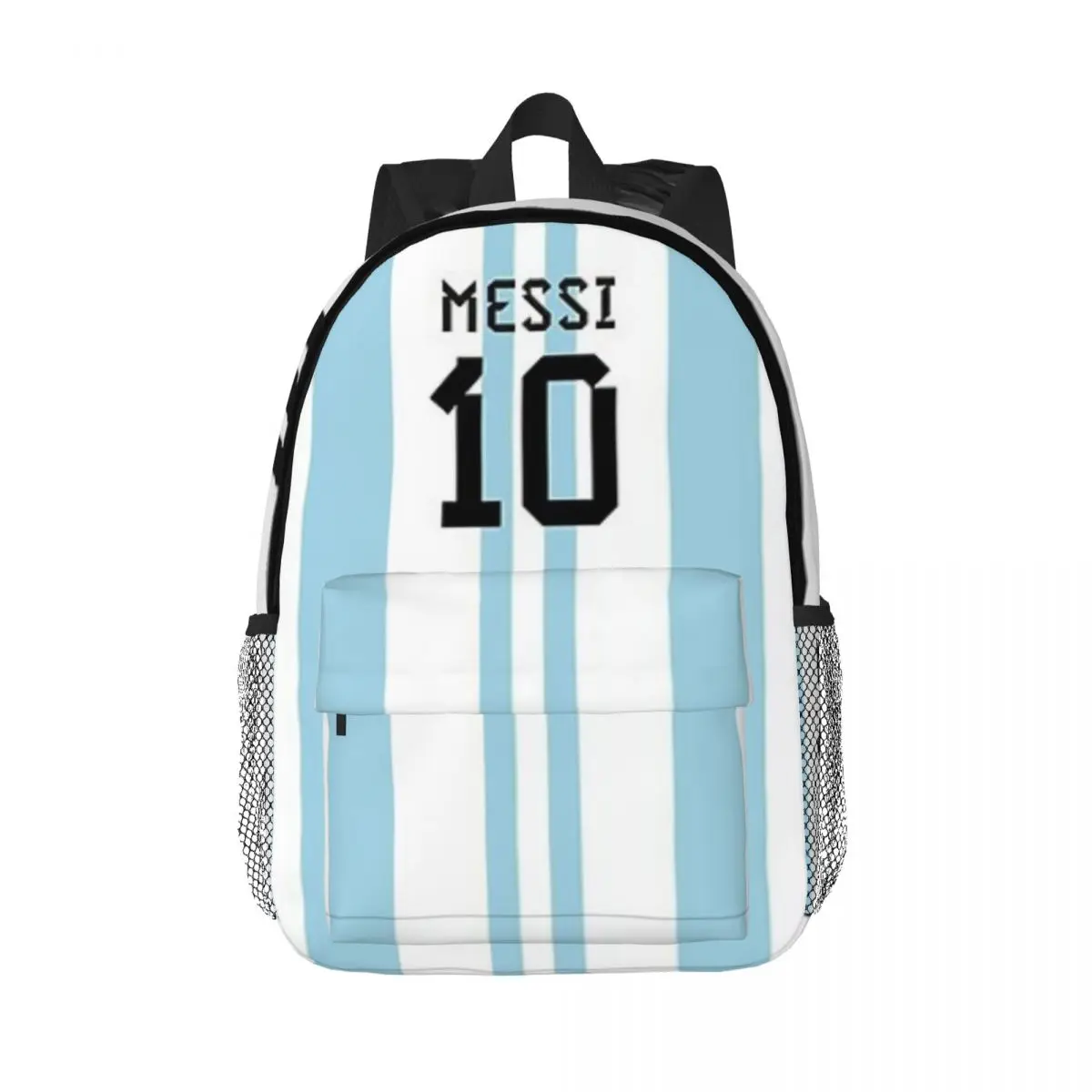 Messi - 10  New Fashionable Pattern School Bag Print Lightweight Backpack 15inch