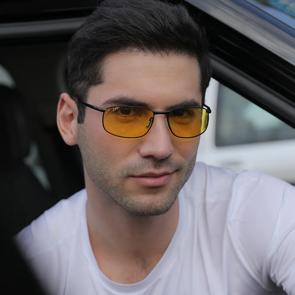 

New men's fashionable and cool sunglasses polarized UV resistant driving street photography lightweight sunglasses