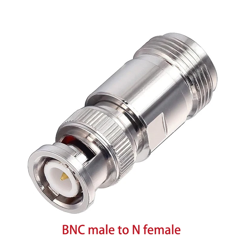 N Typ zu bnc Stecker Buchse Adapter q9 bnc zu n Buchse Stecker gerade Koaxial HF Kupferst ecker – Detail 4