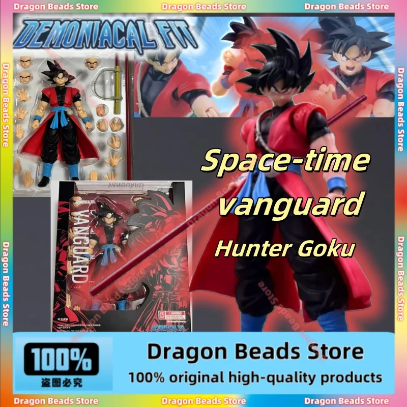 

【24-hour Shipping】Dog Deeds Moveable Dragon Ball SHF "Time and Space Pirate" Hunter Wukong 1/12 Moveable Doll Gift Collection