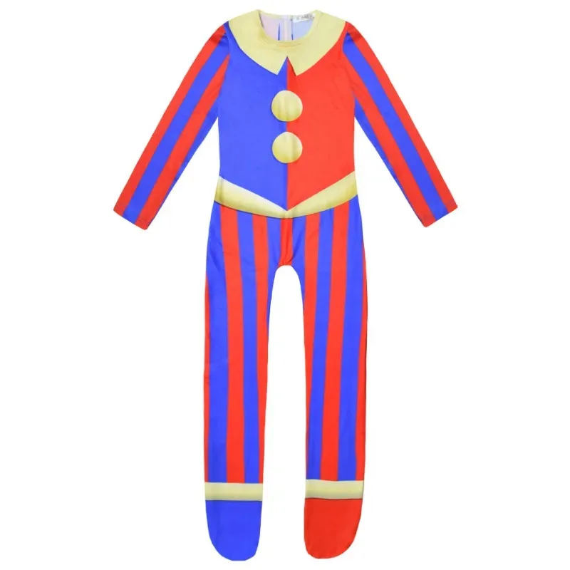 A Litter Of Bears The Amazing Digital Circus Pomni Halloween Cosplay Costume Childrens Jumpsuits Mask Gloves Kids 2025 New