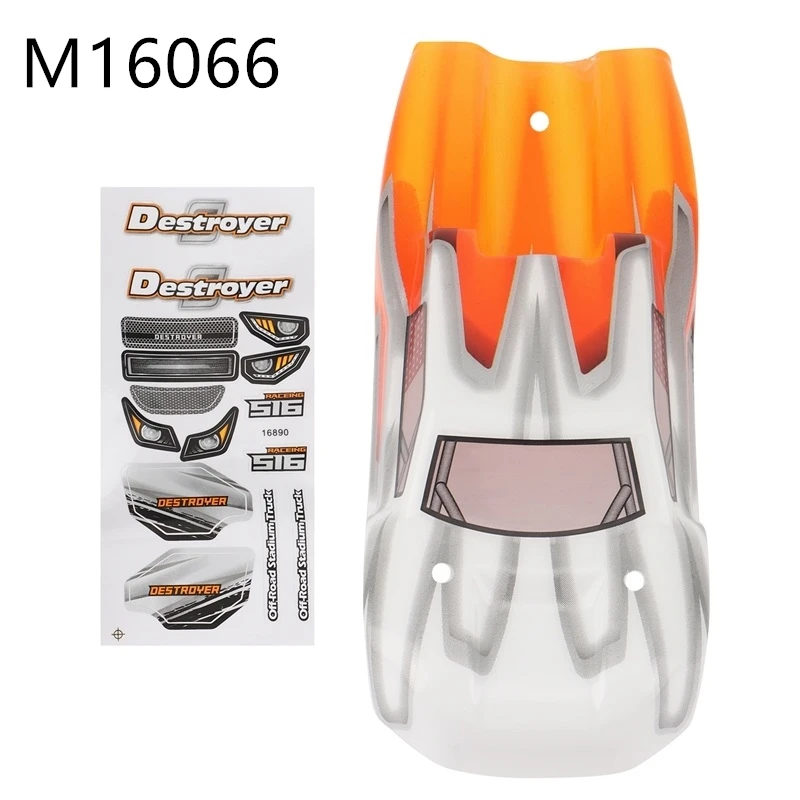 Coque De Carrosserie HAIBOXING – Orange – 1/18 RC – Pièce Détachée 18859