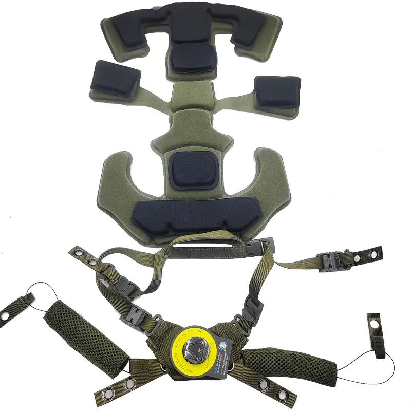 

Tactical Airsoft Paintball Helmet Suspension System Protective Pads Gen1 Memory Foam Pad for Wendy Fast MICH ACH Helmet