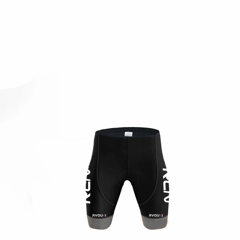 Rvouei Team Radsport 19D GEL Pad Bib Shorts MTB Schnelltrocknend Atmungsaktiv Gepolsterte Sport Fahrradtrikot-Bekleidung