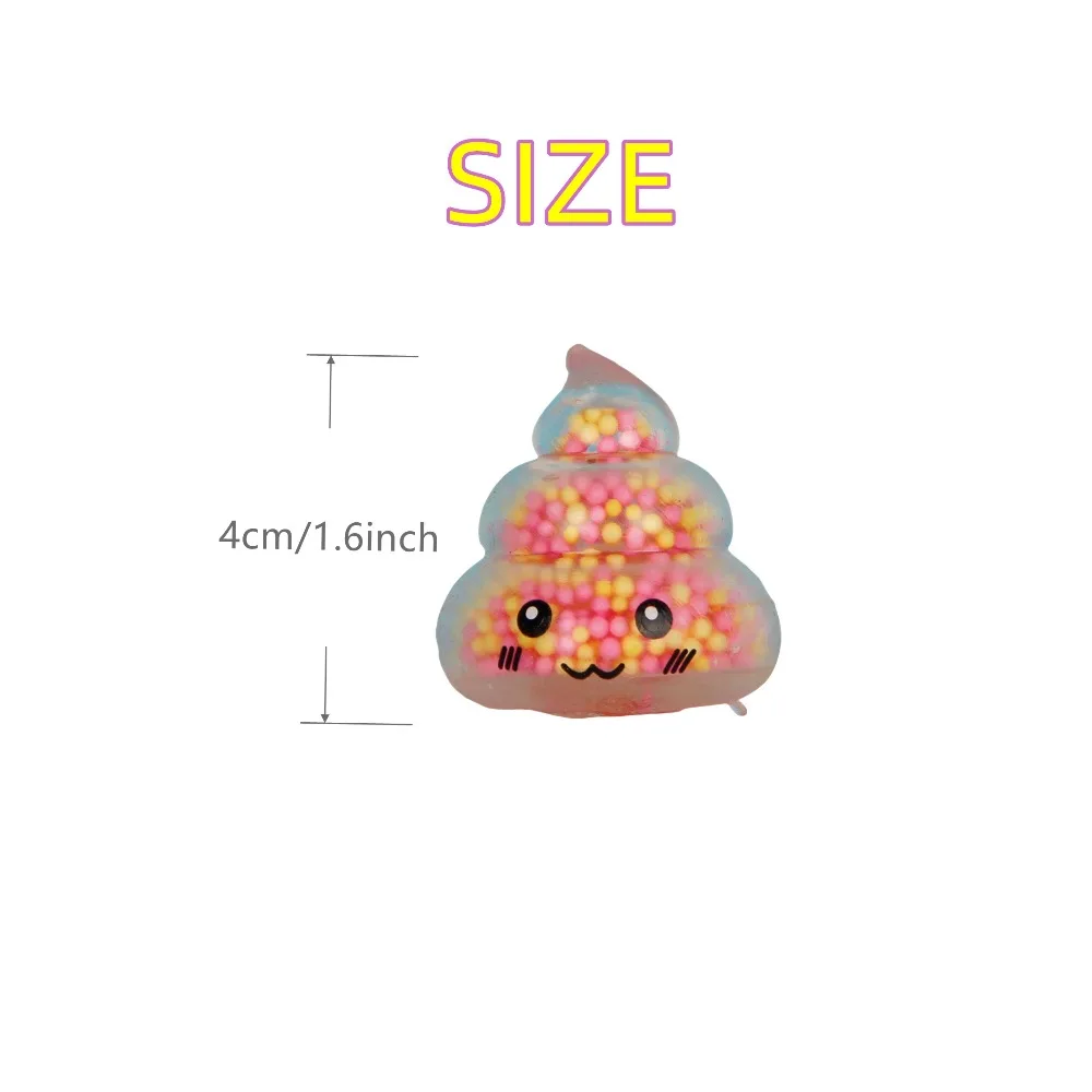 6 قطع من ألعاب كرة الإسفنج الإسفنجية المبتكرة، تخفيف التوتر، تخفيف القلق، هدايا مضحكة للحفلات للبالغين والأطفال #5