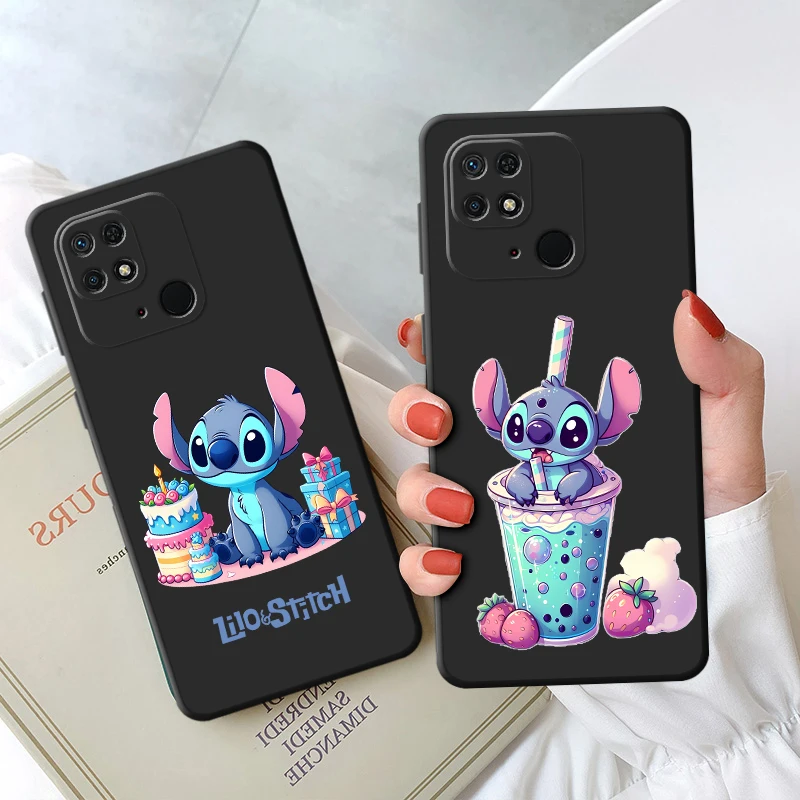 Disney Stitch Soft Phone Case for Xiaomi Redmi Note 8T 10 9 Pro 9S 9T 10S 11S 12S 12 13 14 Pro Plus