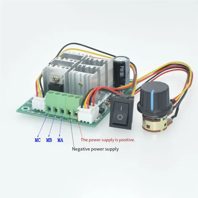 AY14 -DC5-36V 15A Brushless Motor Controller High-Power Motor Driver Board Adjustable Speed Regulator For Drones, Robots