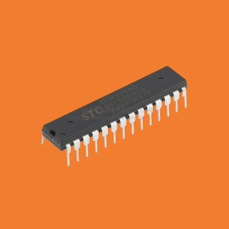 10pcs/original STC15W408AS-35I-SKDIP28 enhanced 1T 8051 microcontroller MCU