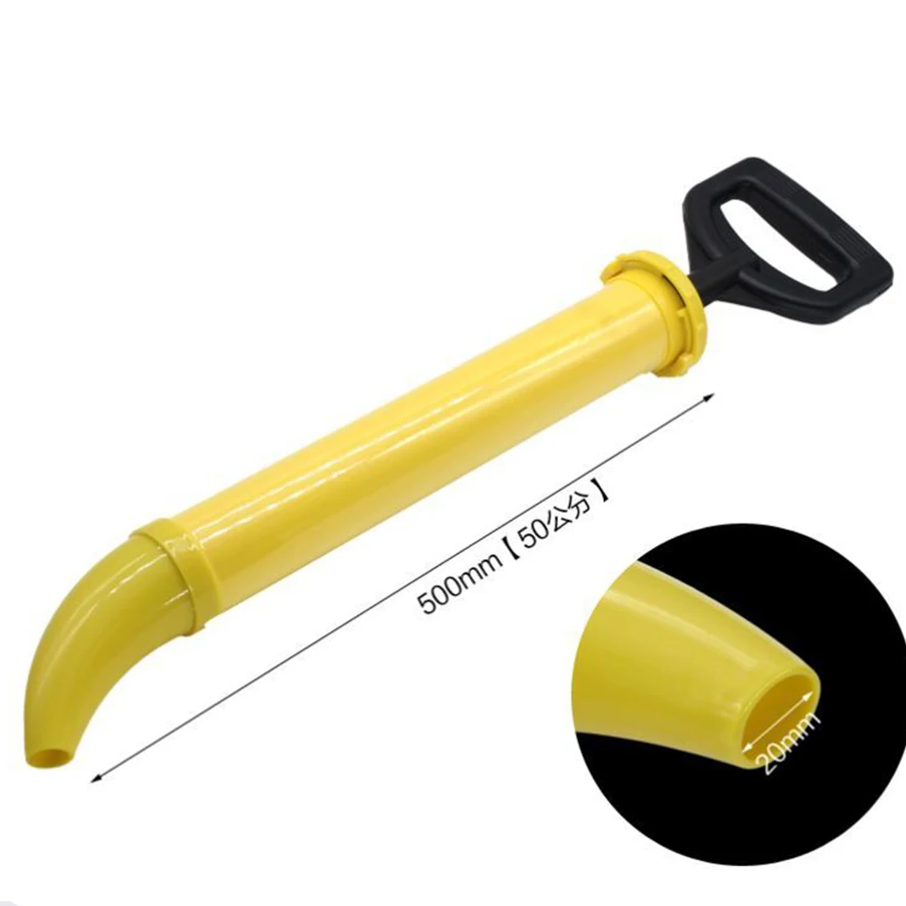 

1pc 5-Purpose Caulking Gun Grouting Machine Cement Laying Device Durable Plastic Curved Head Rod Professional Tool