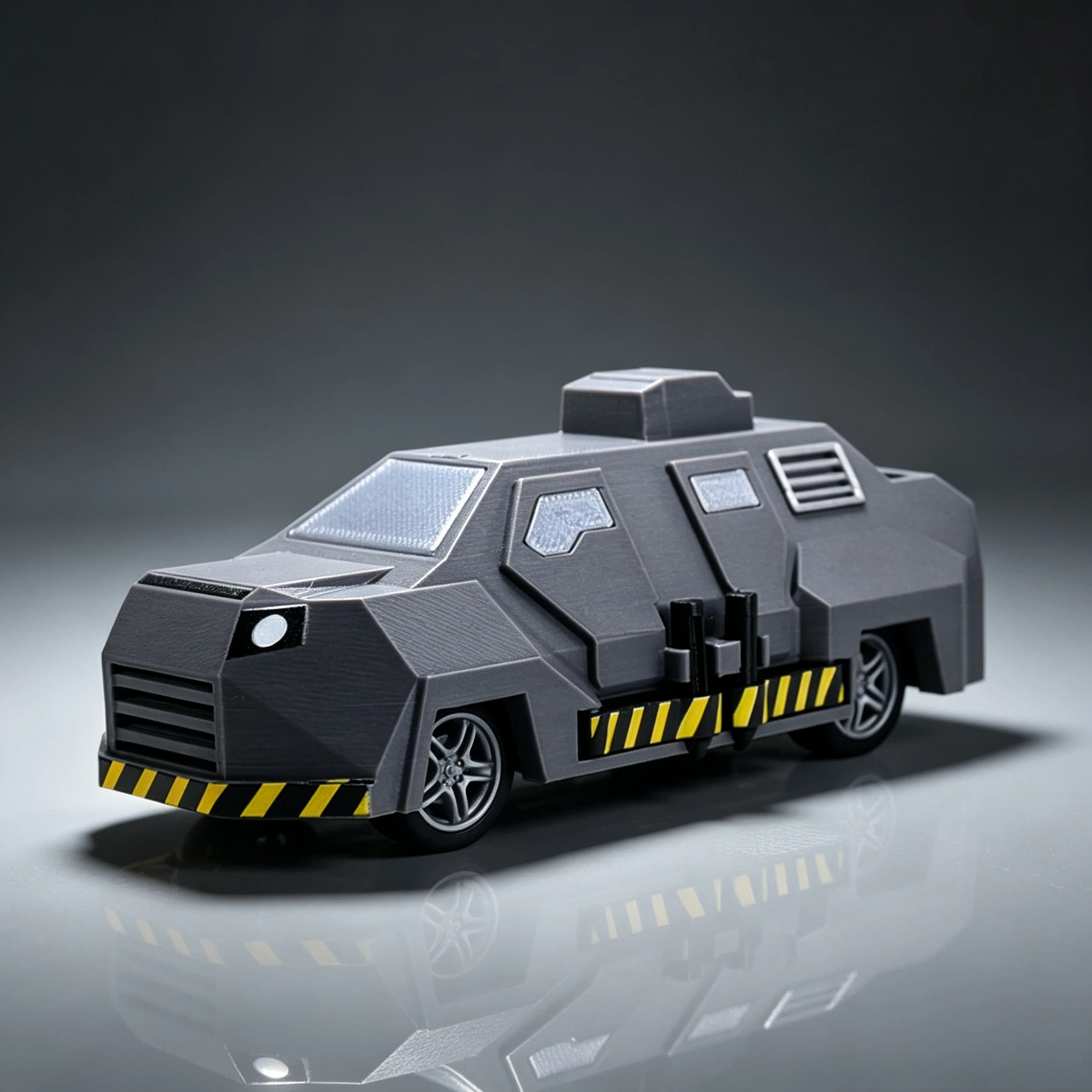 Titus Tornado Chaser Storm Interceptor Armored Vehicle Model Movie Replica Desktop Home Decor Collectible
