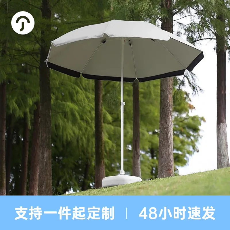 AOLIVIYA Outdoor Large Parasol Terrace Garden Beach Sun Umbrella Double Layer Stall Courtyard Resistant