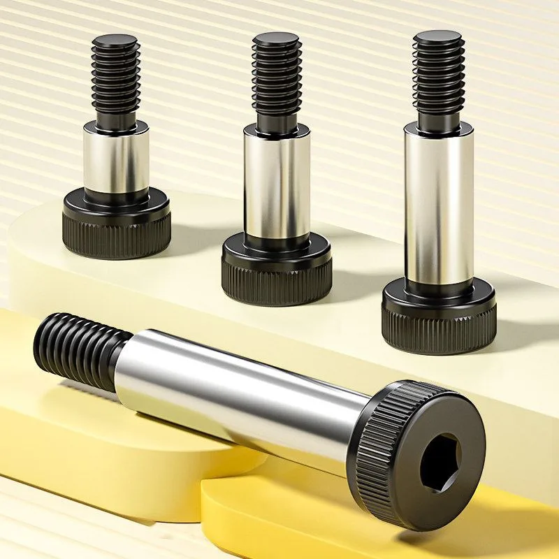 1/20pcs High Strength Sheet Screw Alloy Steel Head Shoulder Roller Bearing Screw Bolt Hardware Fasteners M5/M6/M8/M10