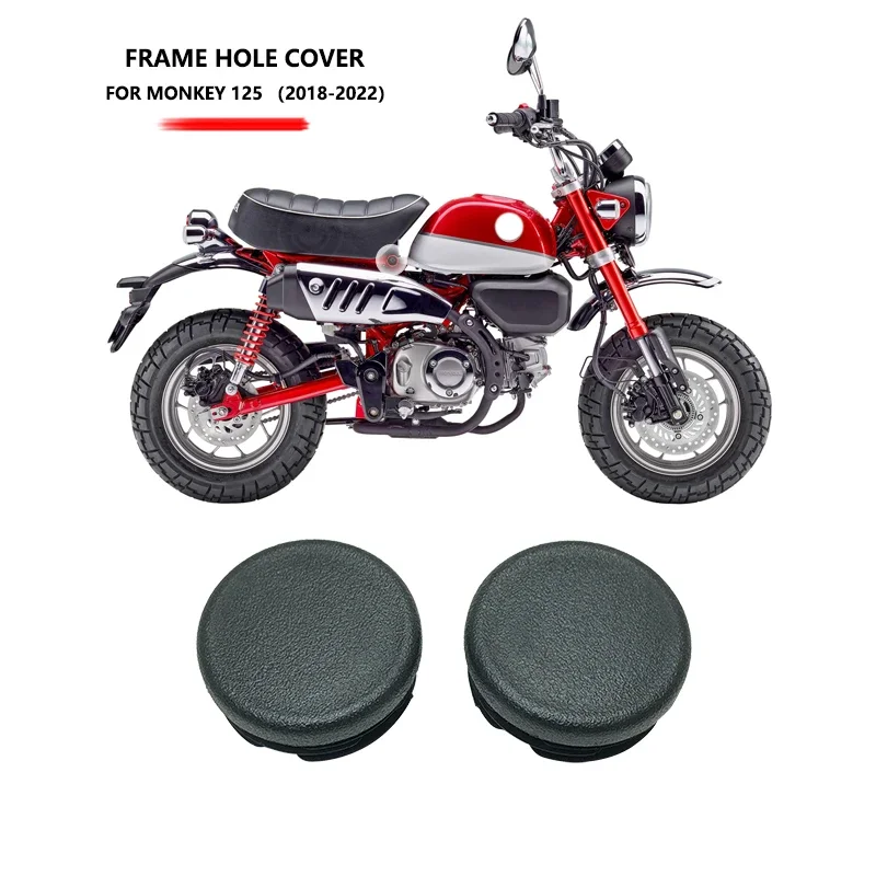 Motorcycle  Frame Hole Cover Caps Plug Decorative Frame Cap Set For Honda Monkey 125 Monkey125 2018 2019 2020 2021-