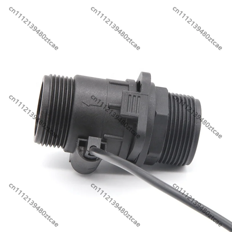 1.25 Inch Dual Thread Flow Sensor, DN32 Aluminum Plastic Flow Detector, 5-80L/min, Professional Flow Meter for Water Dispenser