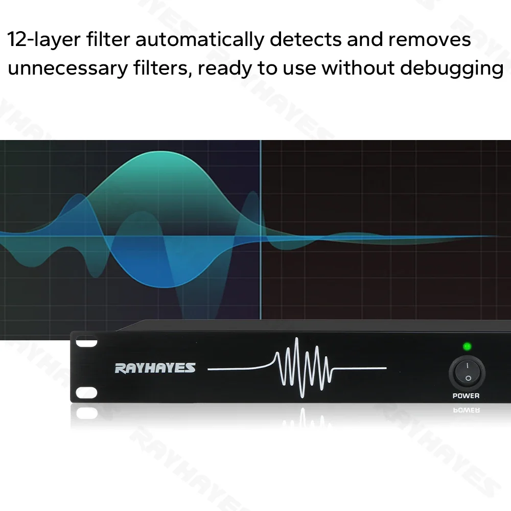 RAYHAYES Professionele Audio Feedback Suppressor XTR 2.0/4.0/6.0 Digitale Signaal Automatische Destroyer Processor Microfoon Systeem