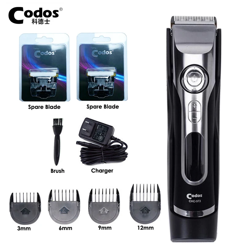 Codos CHC973 Professional Rechargeable Hair Clipper For Barber Salon Electric Hair Trimmer Ceramic Cutter LCD Cutting Machine