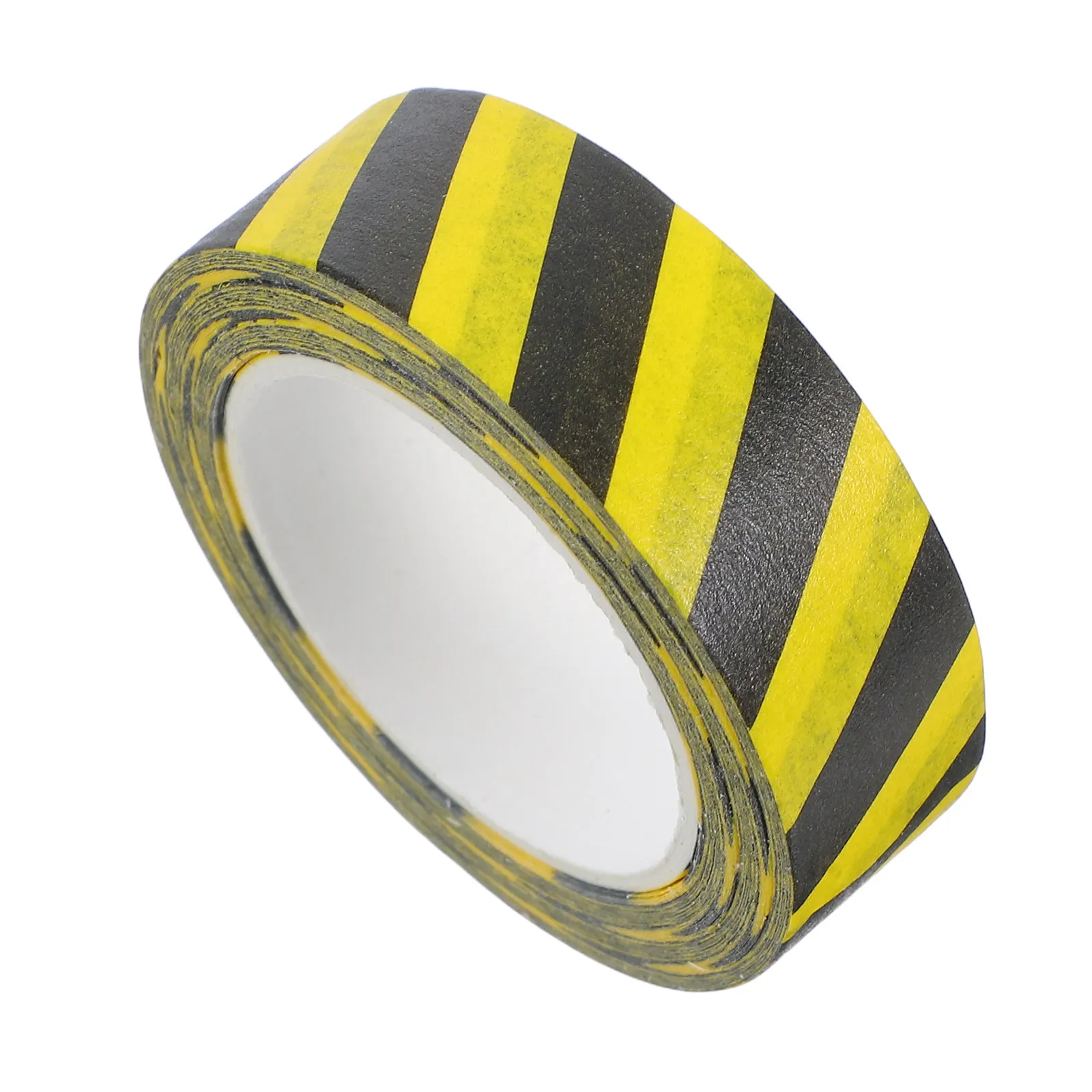 1 Roll Micro Warning Tape Replacement Miniature Traffic Warning Tape Decorative Road Layout Adhesive Marker Strip for Kids Play
