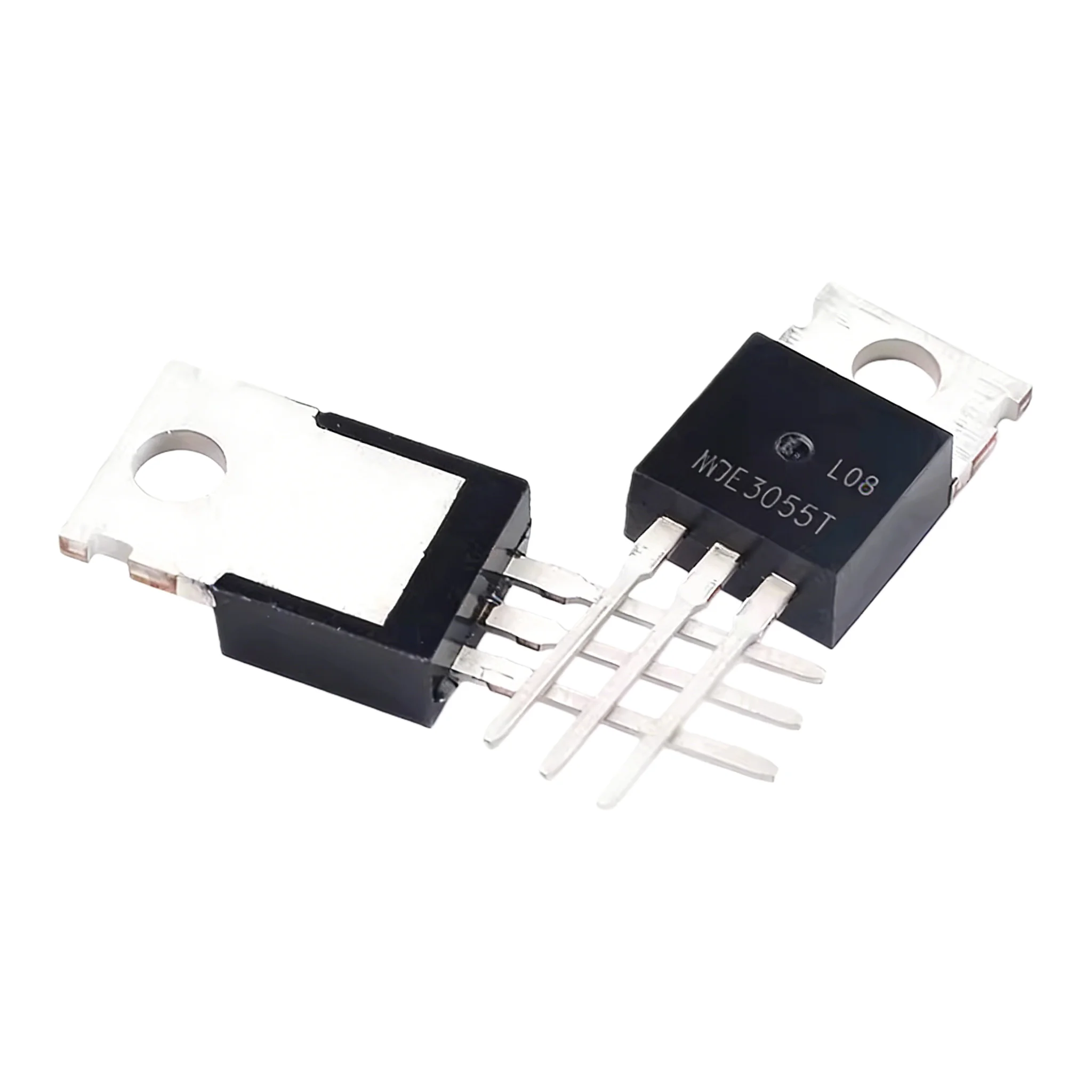 10pcs Directly inserted MJE3055T transistor (BJT) - single channel 10A/60V/75W packaged TO-220 transistor