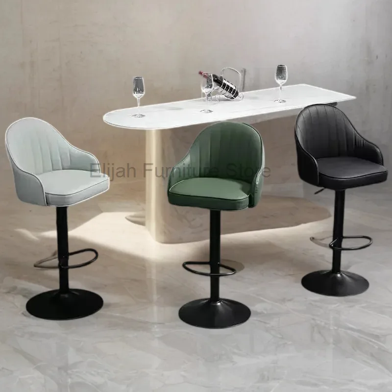 Chaise De Bar Chairs Offer High Chair Stools Counter Cafe Nordic Kitchen Benches Height Adjustable Stool Home High stool