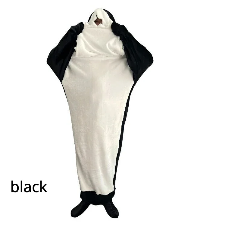 Popular Shark Blanket Adult Super Soft Plush Hoodie Sleeping Bag Wearable Loose One Piece Nightwear in Stock shark cobija