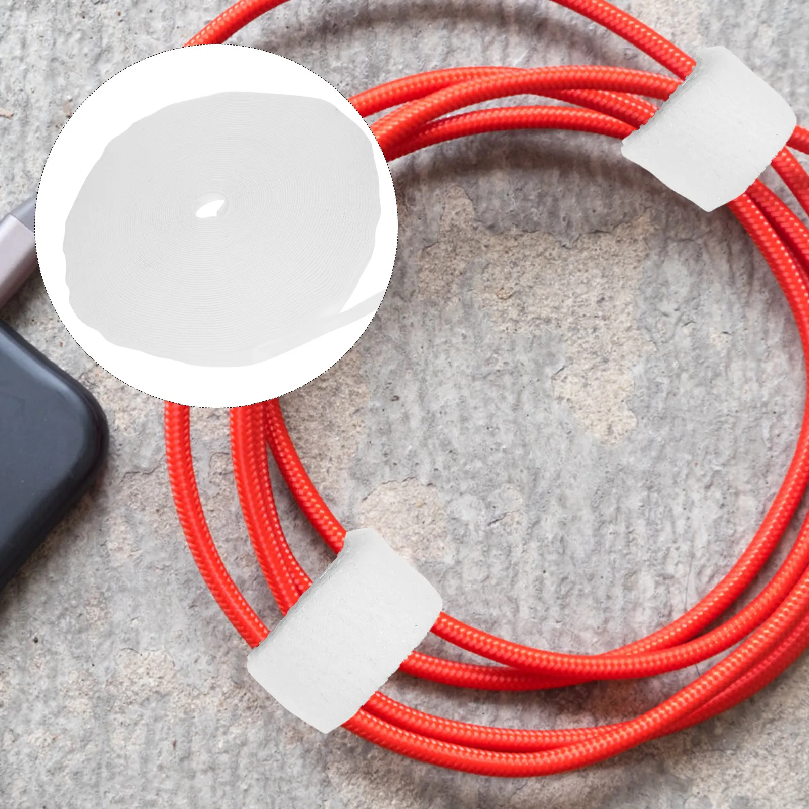 

Cable Organizer Roll 25M Self Adhesive Hook Loop Cord Strap Flexible Reusable Cable Ties Wire Wrap Management Cord Fixing Strap