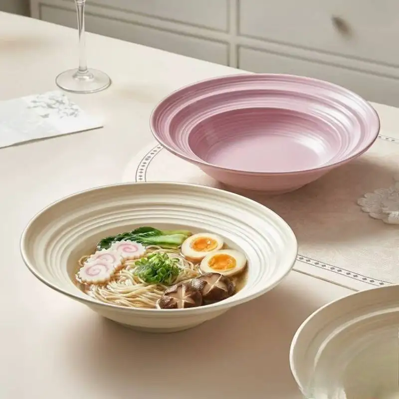 

Unique Lightweight Dinner Set Design Eco-Friendly Ceramic Plates Dinner Set Space Saving Elegant Vaisselle Kitchen Dinnerware