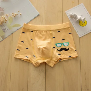 RC algodão orgânico Material Boxer para crianças, calcinha de cor aleatória, cueca engraçada para meninos, 1pc 4 principais vendas true me cabelo organico - №2