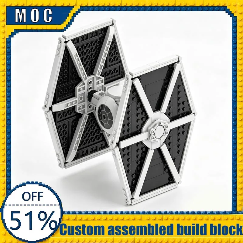 504 PCS Light Grey Tie Modify Style Warplane Model Custom Building Blocks DIY Assembly Educational Toy For Boys Birthday Gifts